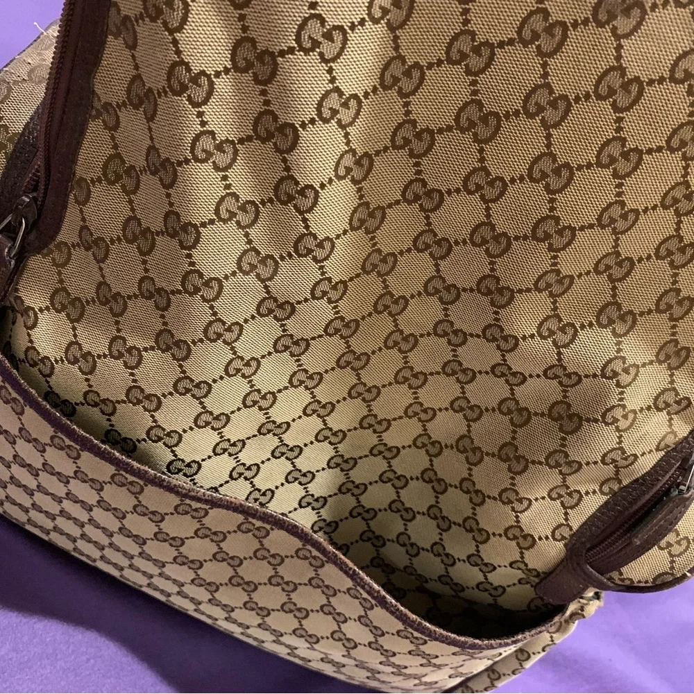 Gucci GG Canvas Messenger Bag